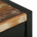 vidaXL Fürdőszoba Szekrény tárolóval Barna Tömör újrahasznosított fa