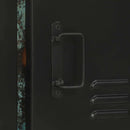 vidaXL Fürdőszoba Szekrény tárolóval Barna Tömör újrahasznosított fa