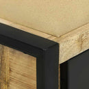 vidaXL Pad Szekrény Barna 100 x 35 x 50 cm Tömör mangófa