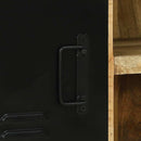 vidaXL Pad Szekrény Barna 100 x 35 x 50 cm Tömör mangófa