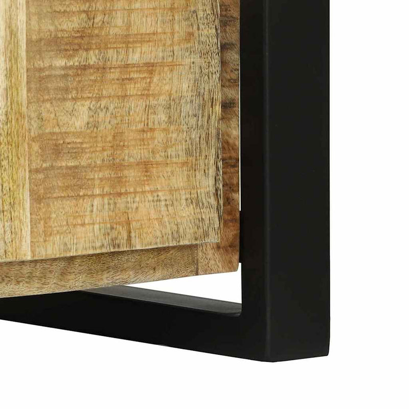 vidaXL Pad Szekrény Barna 100 x 35 x 50 cm Tömör mangófa