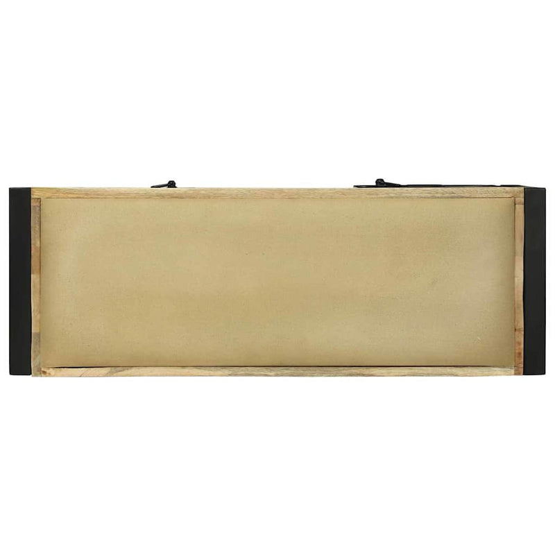 vidaXL Pad Szekrény Barna 100 x 35 x 50 cm Tömör mangófa