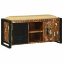 vidaXL Pad Szekrény Sokszínű Tömör újrahasznosított fa