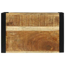 vidaXL Fal Kocka polcokkal Barna 55 x 35 x 40 cm Tömör mangófa