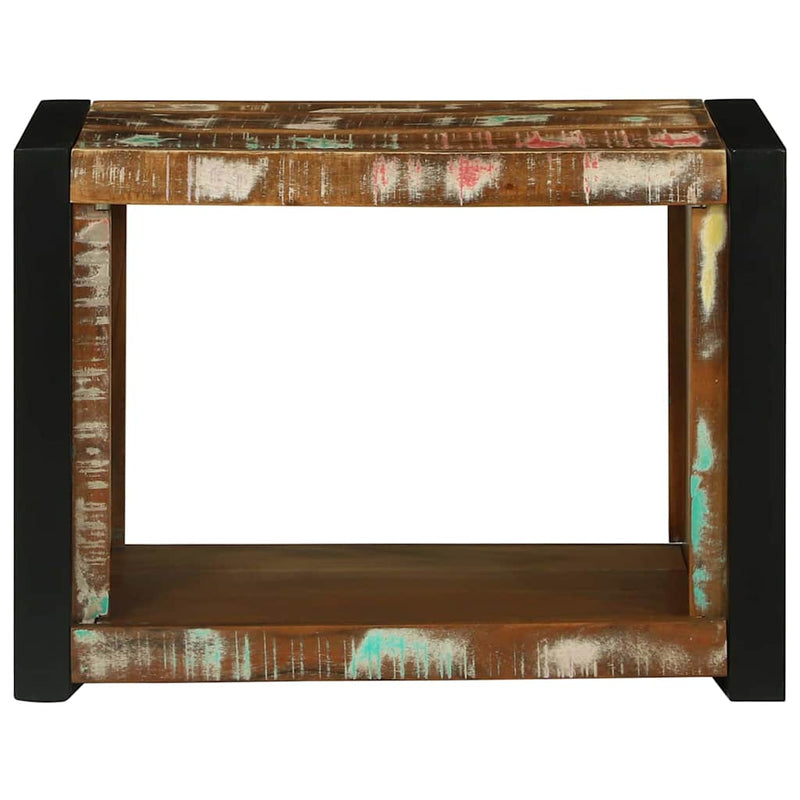 vidaXL Fal Kocka Barna 55 x 35 x 40 cm Tömör újrahasznosított fa