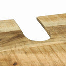 vidaXL Mosogató szekrény tárolóval Barna 55 x 35 x 60 cm Tömör mangófa