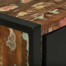 vidaXL Mosogató szekrény tárolóval Barna Tömör újrahasznosított fa