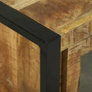 vidaXL Fürdőszobai Szekrény Barna 40 x 30 x 60 cm Tömör mangófa