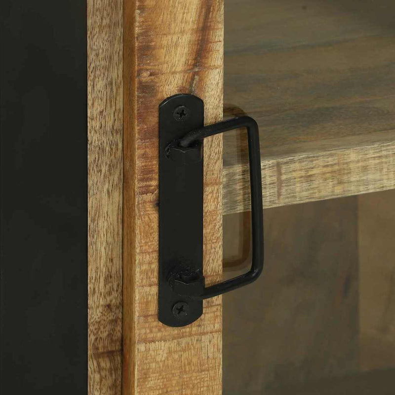 vidaXL Fürdőszobai Szekrény Barna 40 x 30 x 60 cm Tömör mangófa