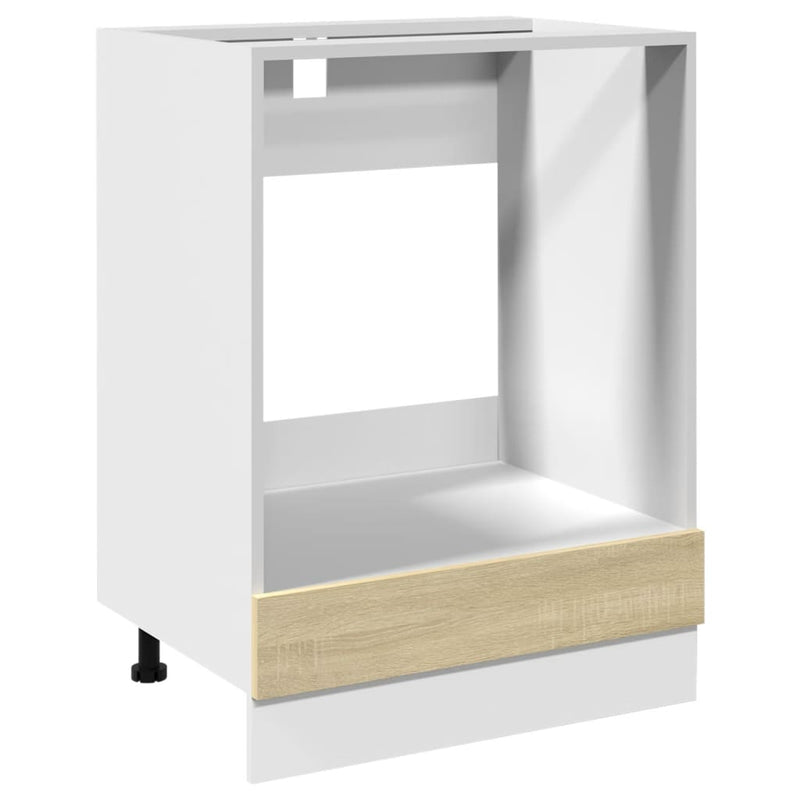 vidaXL “Lyon” 7 részes sonoma tölgy színű konyhaszekrény garnitúra