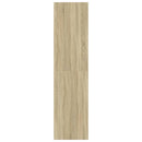 vidaXL tölgy színű szerelt fa ruhásszekrény 30 x 50 x 200 cm