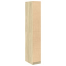 vidaXL tölgy színű szerelt fa ruhásszekrény 30 x 50 x 200 cm