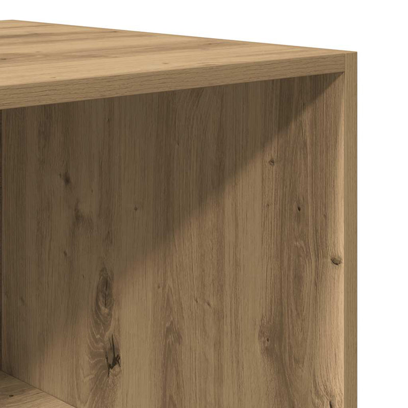 vidaXL kézműves tölgy színű szerelt fa ruhásszekrény 80 x 50 x 200 cm