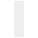 vidaXL fehér szerelt fa ruhásszekrény 30 x 50 x 200 cm
