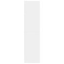 vidaXL fehér szerelt fa ruhásszekrény 80 x 50 x 200 cm