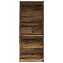 vidaXL antik fa színű szerelt fa ruhásszekrény 80 x 50 x 200 cm