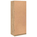 vidaXL kézműves tölgy színű szerelt fa ruhásszekrény 80 x 50 x 200 cm