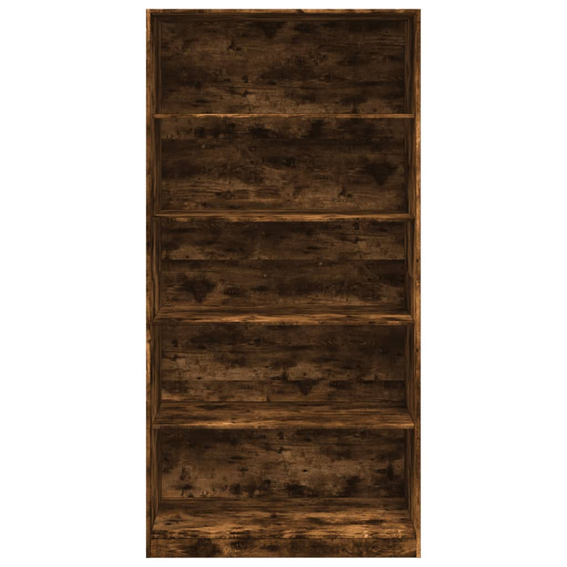 vidaXL füstös tölgy színű szerelt fa ruhásszekrény 100 x 50 x 200 cm