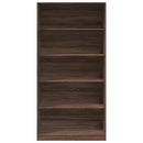 vidaXL barna tölgy színű szerelt fa ruhásszekrény 100 x 50 x 200 cm