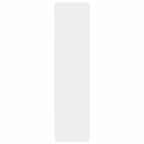 vidaXL fehér szerelt fa ruhásszekrény 80 x 50 x 200 cm