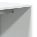 vidaXL fehér szerelt fa ruhásszekrény 80 x 50 x 200 cm