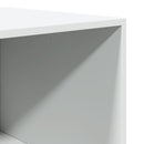 vidaXL fehér szerelt fa ruhásszekrény 80 x 50 x 200 cm