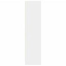 vidaXL fehér szerelt fa ruhásszekrény 100 x 50 x 200 cm