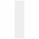 vidaXL fehér szerelt fa ruhásszekrény 50 x 50 x 200 cm