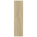 vidaXL tölgy színű szerelt fa ruhásszekrény 50 x 50 x 200 cm