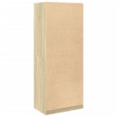 vidaXL sonoma tölgy színű szerelt fa ruhásszekrény 80 x 50 x 200 cm