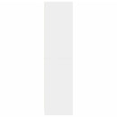 vidaXL fehér szerelt fa ruhásszekrény 100 x 50 x 200 cm