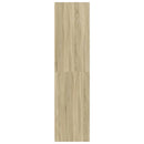 vidaXL sonoma tölgy színű szerelt fa ruhásszekrény 100 x 50 x 200 cm