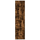 vidaXL füstös tölgy színű szerelt fa ruhásszekrény 100 x 50 x 200 cm