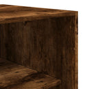 vidaXL füstös tölgy színű szerelt fa ruhásszekrény 100 x 50 x 200 cm