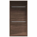 vidaXL barna tölgy színű szerelt fa ruhásszekrény 100 x 50 x 200 cm