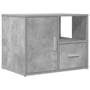 vidaXL betonszürke szerelt fa sarokszekrény 160 x 40 x 45 cm
