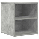 vidaXL betonszürke szerelt fa sarokszekrény 160 x 40 x 45 cm