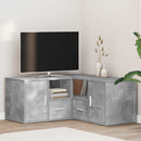 vidaXL betonszürke szerelt fa sarokszekrény 160 x 40 x 45 cm