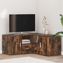 vidaXL füstös tölgy színű szerelt fa sarokszekrény 160 x 40 x 45 cm