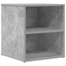 vidaXL betonszürke szerelt fa sarokszekrény 200 x 40 x 45 cm