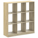 vidaXL sonoma tölgy színű szerelt fa könyvespolc 102 x 32 x 108 cm