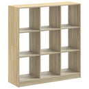 vidaXL sonoma tölgy színű szerelt fa könyvespolc 102 x 32 x 108 cm