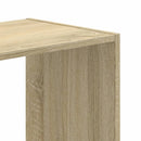 vidaXL sonoma tölgy színű szerelt fa könyvespolc 102 x 32 x 108 cm