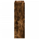 vidaXL füstös tölgy színű szerelt fa könyvespolc 102 x 32 x 108 cm