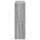 vidaXL szürke sonoma színű szerelt fa könyvespolc 102 x 32 x 108 cm