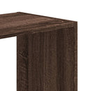 vidaXL barna tölgy színű szerelt fa könyvespolc 102 x 32 x 108 cm