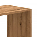vidaXL kézműves tölgy színű szerelt fa könyvespolc 102 x 32 x 108 cm