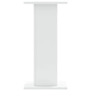 vidaXL 2 db fehér szerelt fa növénytartó állvány 30 x 30 x 60 cm