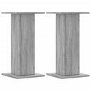 vidaXL 2 db szürke sonoma szerelt fa növénytartó állvány 30x30x60 cm