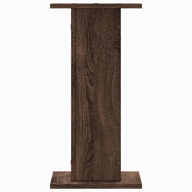 vidaXL 2 db barna tölgy szerelt fa növénytartó állvány 30 x 30 x 60 cm